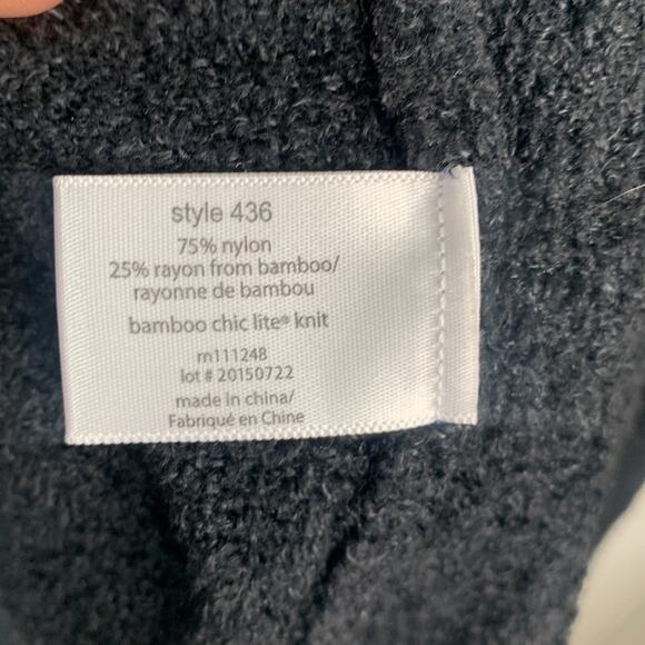 BAREFOOT DREAMS Bamboo Chic Lite Supersoft Ombre Drape Cardigan W-238 Sz S/M - Picture 5 of 7